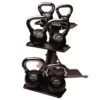 Body Solid 3-Tier Kettlebell Rack With Kettlebells -Electronic Equipment 081703024 md