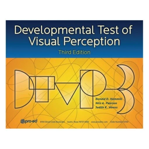 Developmental Test Of Visual Perception (DTVP-3) -Electronic Equipment 440122 1