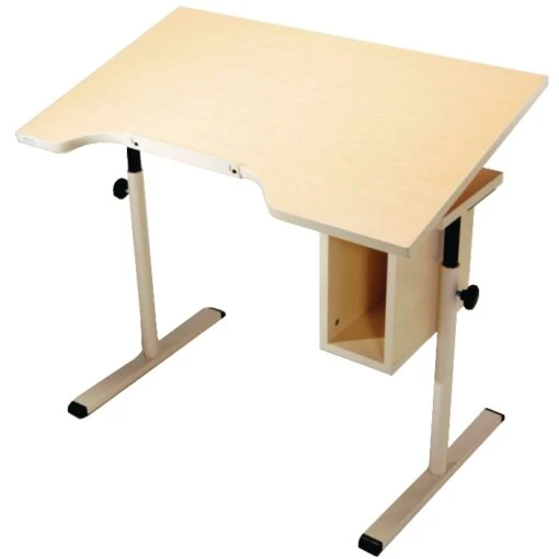 Adjustable Desk With Storage -Electronic Equipment adjustable desk with storage