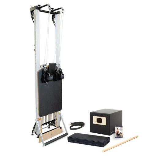 Merrithew SPX® Max Reformer With Vertical Stand And Tall Box Bundle -Electronic Equipment