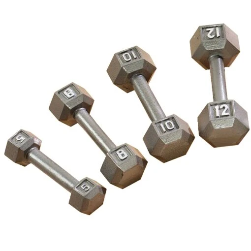 Sammons Preston Standard Hex Dumbbells -Electronic Equipment